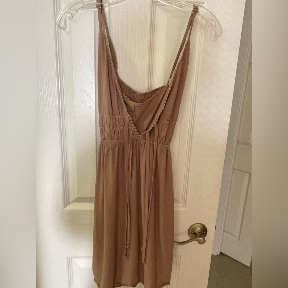 Brown maxi dress